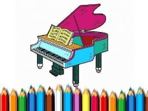 Keyboard Canvas: Coloring for Relaxation