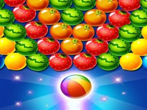 Fruit Match Bubble Puzzle