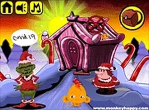 Festive Chimpanzee Puzzle Adventure